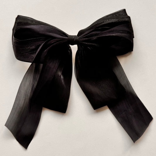 Mary Jane Satin Bow