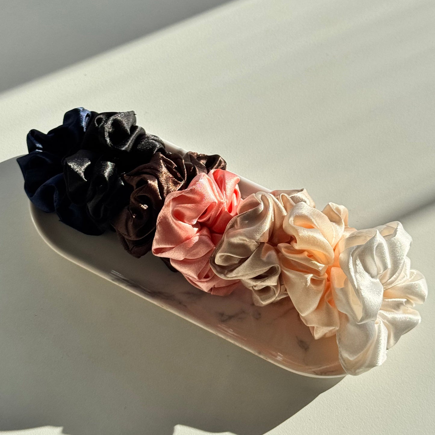 Areum Satin Scrunchie (Petite)