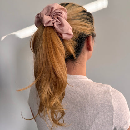 Oversized Areum Satin Scrunchie